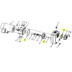 AMT Pump Repair Kit BUNA Seal & Gasket (2870-301-91)
