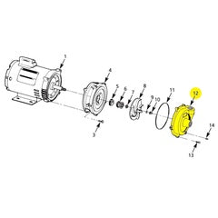AMT Pump Repair Part Casing XB 1 X 3/4 MACH (3700-003-09)
