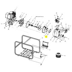 AMT Pump Repair Part Flapper Valve Assembly - Buna (3993-070-90)
