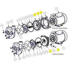 AMT Pumps Adapter Kit 502-503 Straight Centrifugal Series (5030-030-95)
