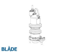 Barnes Submersible Grinder Pump 7.5HP 208/230/460V Three Phase 2" NPT Discharge (XGV75N2)