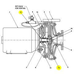 AMT Pump Repair Part Seal & Deflector Kit (427A-160-90)