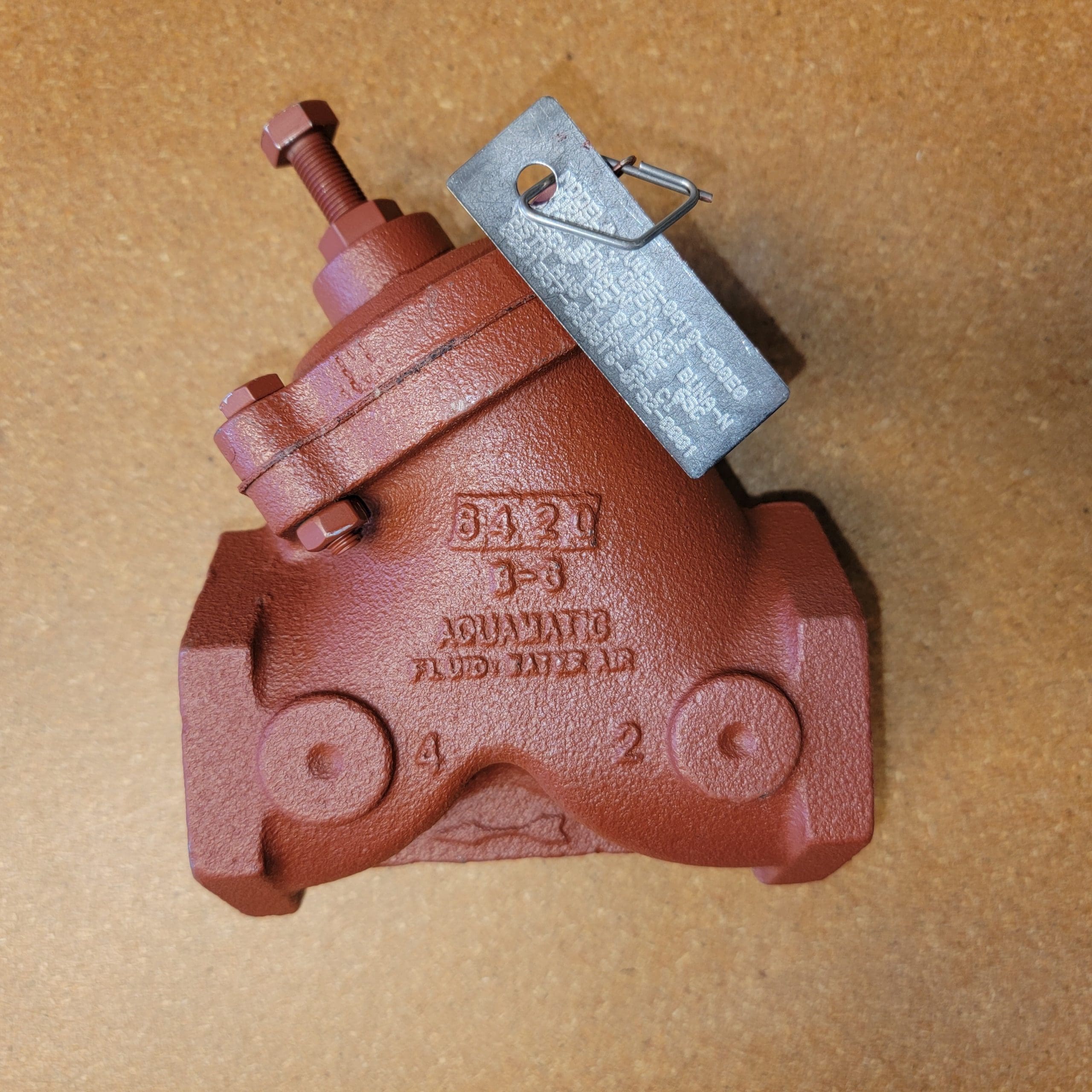 AquaMatic V42E-0010-00000 – 1 1/2″ – Normally Open, Limit Stop Valve - V42 Metal Diaphragm Valves