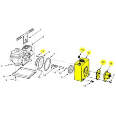 AMT Pump Repair Part Casing/Suction Plate Viton Kit (4220-001-V5)