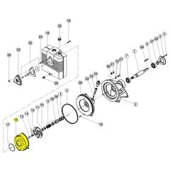 Barnes Pump Repair Part 10ICU-1 Volute, CI (019069)
