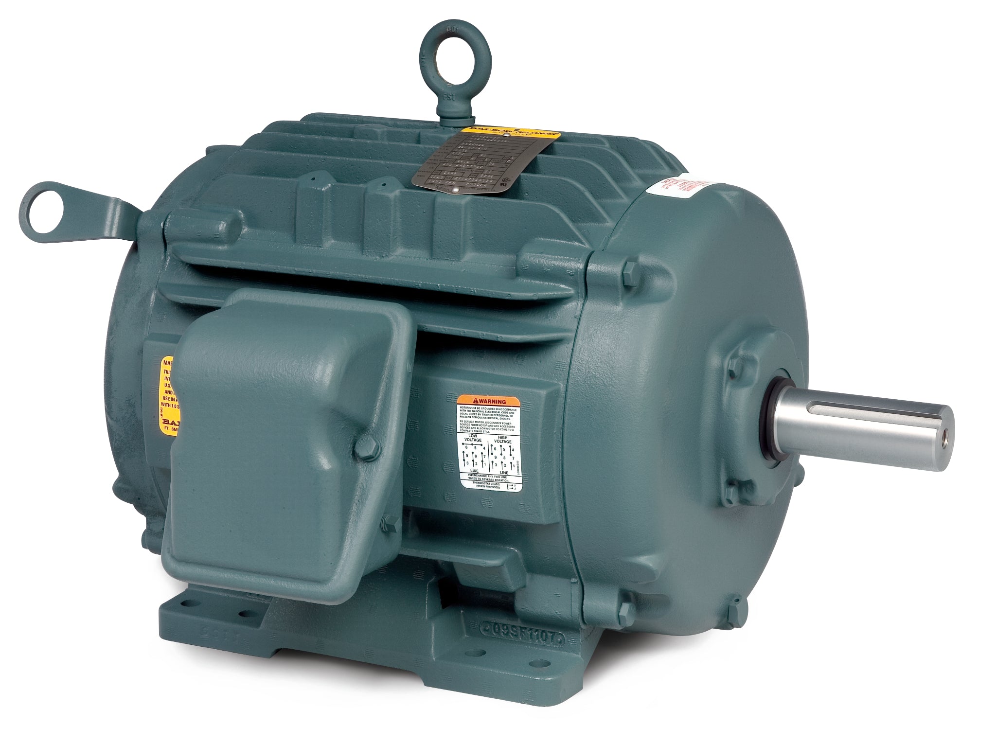 Baldor CTM4103T - 25HP, 1760RPM, 3PH, 60HZ, 284T, 0956M, TEAO, F1 - Chiller/Cooling Tower Motors
