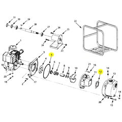 AMT Pump Repair Kit BUNA Gasket/O-Ring Subgroup Kit (3160-300-90)