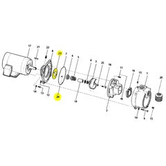 AMT Pump Repair Part Wearplate XCI Subgroup/Kit (393A-060-95)