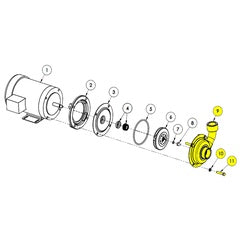 AMT Pump Repair Part Casing XSS 1.50INX1.25IN (5480-001-98)