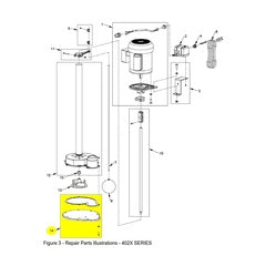 AMT Pump Repair Part Base Plate Zinc Plated Steel (4020-061-90)