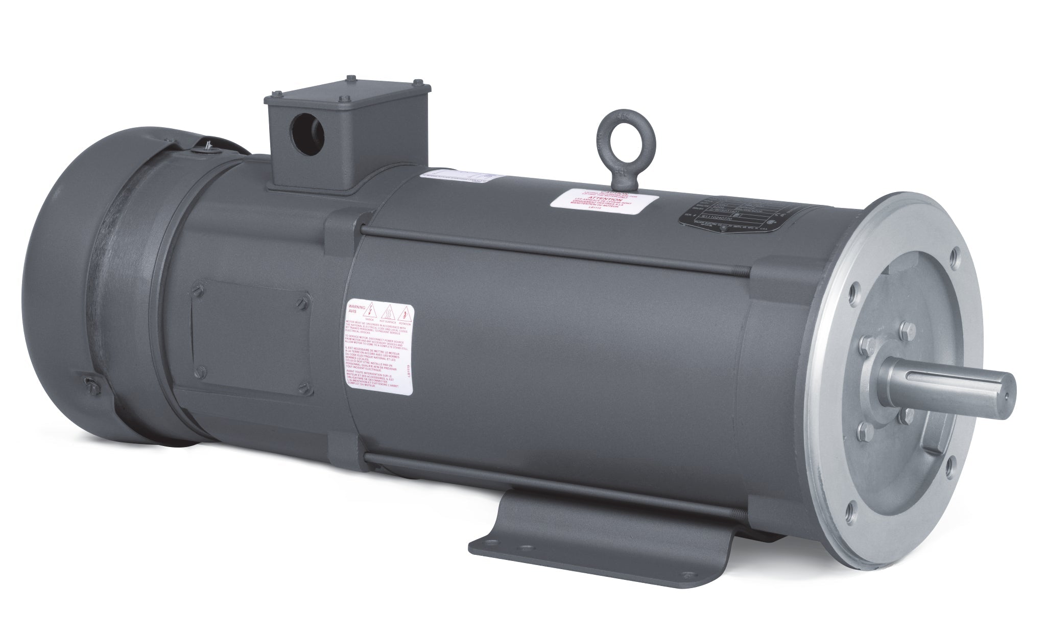 Baldor CDPT3605 - 5HP, 1750RPM, DC, 1810ATC, 3681P, TEFC, F1, N - General Purpose DC Motors
