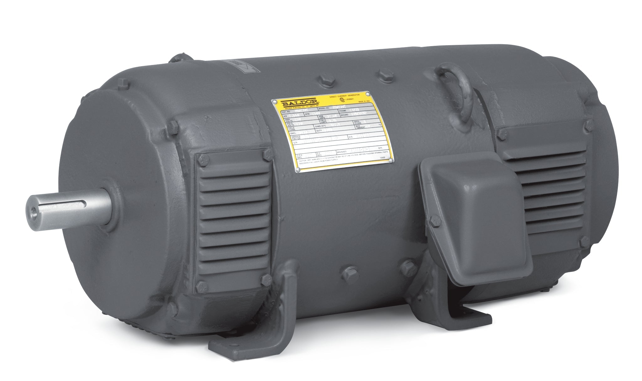 Baldor DMG2305 - 5KW, 2500RPM, DC, 1810AT, DPFG, TOD - Round Frame Motors