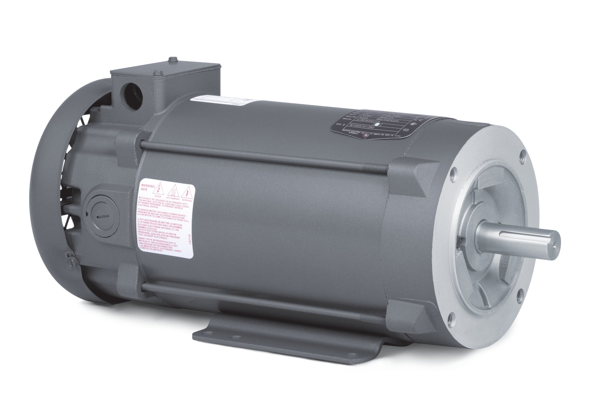 Baldor CDPT3575 - 1.5HP, 1750RPM, DC, 145TC, 3536P, TEFC, F1, N - General Purpose DC Motors