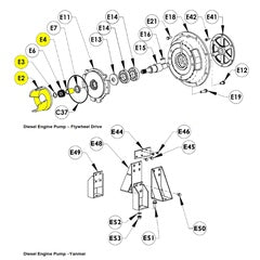 AMT Pump Repair Part Impeller XSS Subgroup (5585-010-98)