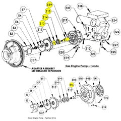 AMT Pump Repair Part Stub Shaft Kit (5585-140-90)