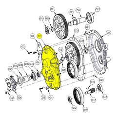 AMT Pumps Repair Part Input Gearbox Half (3370-091-01)