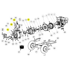 AMT Pump Repair Part Gasket/O-Ring Subgroup Kit - EPR/EPDM (3993-301-91)