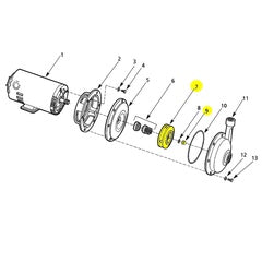 AMT Pump Repair Part IMP XSS 0.75HP 3PH (5470-010-98)