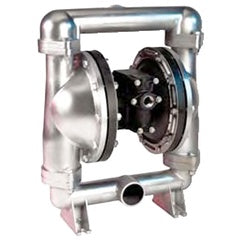 Lutz AODD Pump 2" Aluminum Air Section, 316 Stainless Steel (LI20-CA3-GG3N-000)