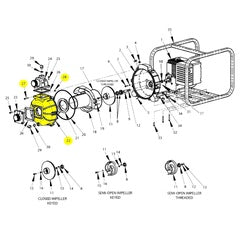AMT Pump Repair Part Casing XA Kit/Subgroup (3S5X-005-96)