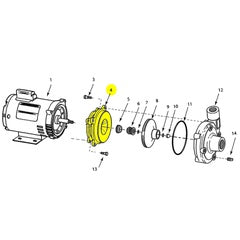 AMT Pump Repair Part Adapter XCI Mach (4900-030-09)
