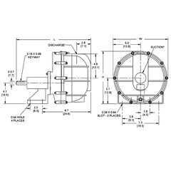AMT Pumps Self-Priming Solids Handling Pedestal Pump (3826-99)