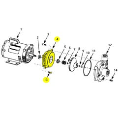 AMT Pump Repair Part Adapter XCI Subgrouping (4890-030-95)