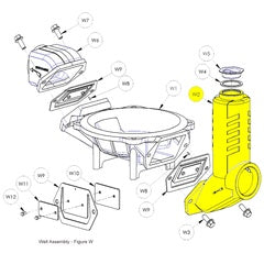 AMT Pump Repair Part Suction Flange Casting XA MBV TO -01 (3360-050-00)