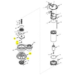 AMT Pump Repair Part Impeller Kit 5765-95B Shredder Pumps 4" 3 HP (5765-010-90)