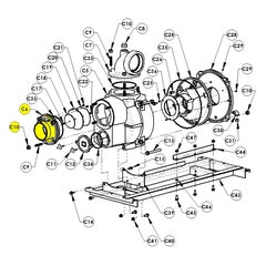AMT Pump Repair Part Suction Flange Subgroup (5585-082-95)