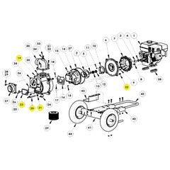Pump Repair Part Casing XA 4" Trash Subgroup Kit (2116-001-96)