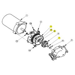 Seal kit EPDM for 570/571/572 pumps (5700-301-KT)