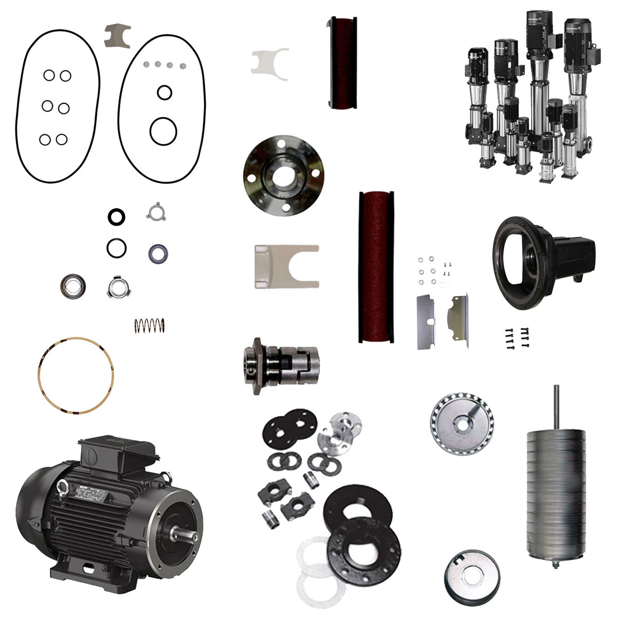 Grundfos Pump Repair Kits- Base Stand Horizontal DN150 Fr 50