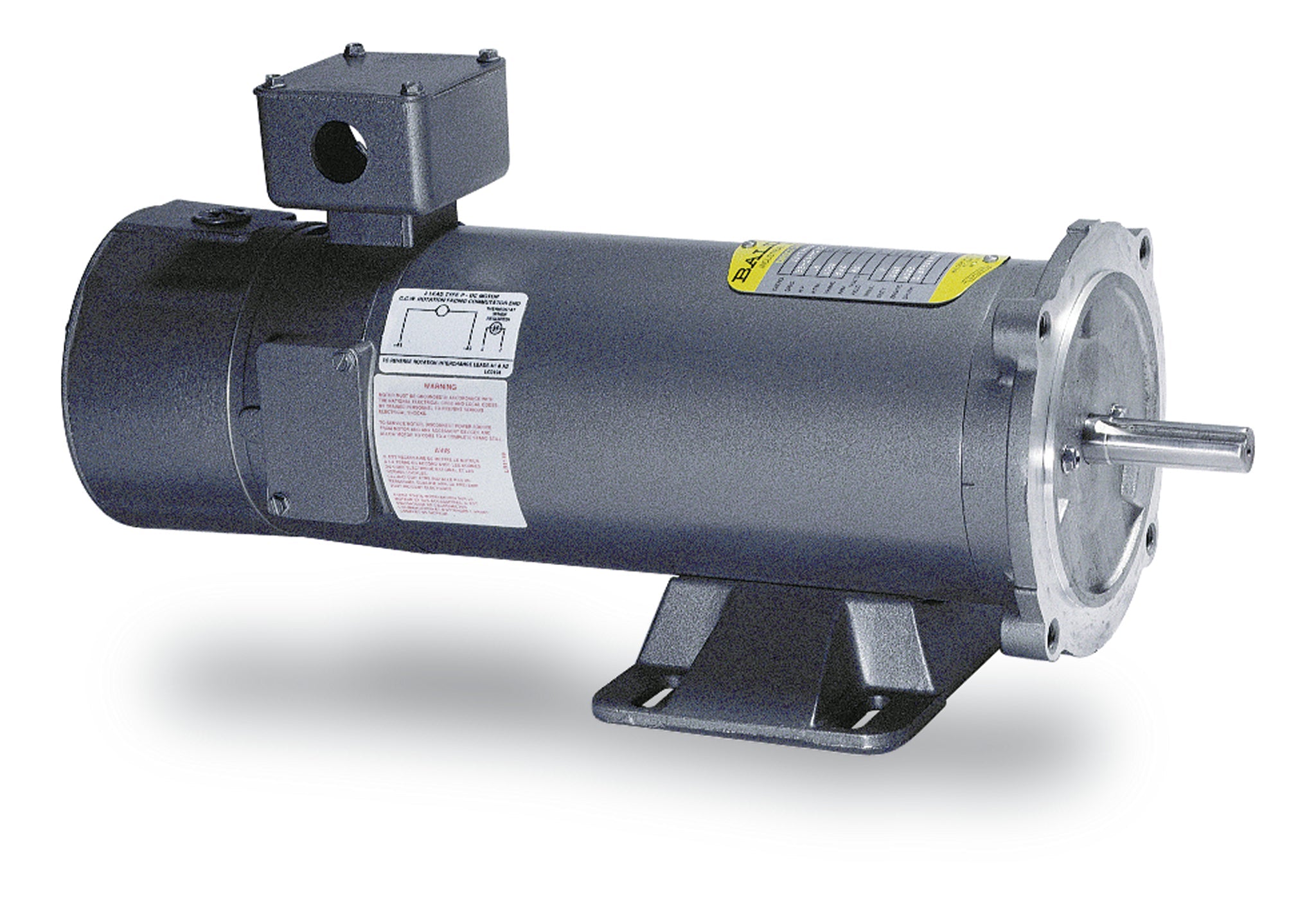 Baldor CDPT3310 - .25HP, 1750RPM, DC, 56C, 3320P, TENV, F1, N - General Purpose DC Motors