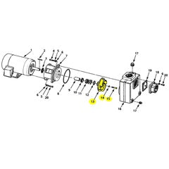 AMT Pump Repair Kit 5.0HP XSS Impeller & O-Ring Kit (2875-013-90)