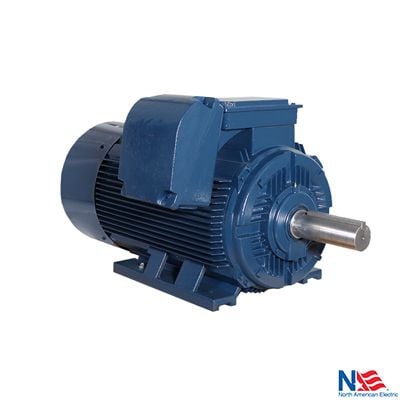PE 350 HP 1800 RPM 3 PH 60 Hz 460V 1.15 SF 505UZ FRAME, TEFC, DESIGN C CRUSHER DUTY MOTOR, CAST IRON, PREMIUM EFFICIENCY, RIGID MOUNTING