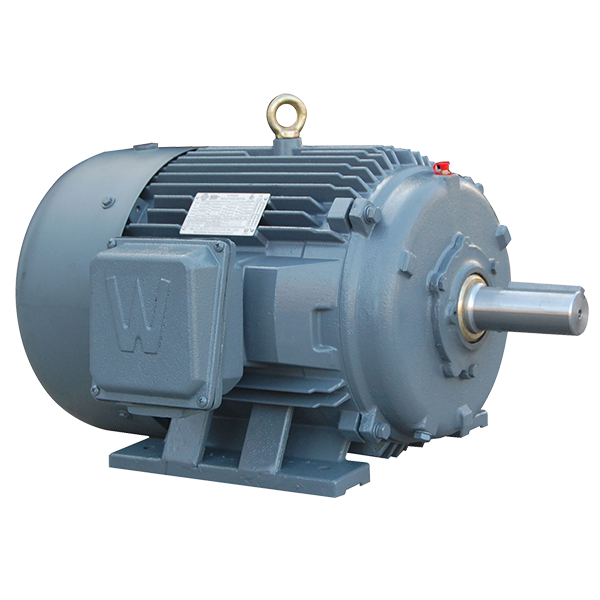Premium Efficient Severe Duty Motor, 150 HP, 1200 RPM, 230/460V, 445/7T Frame, Rigid Base