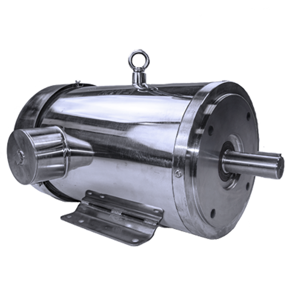 Premium Efficient Stainless Steel Motor, 0.75HP, 3600 RPM, 230/460V, 56C Frame, C-Face with Feet