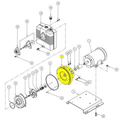 Barnes Coupling, Interm, CI, 9.50" ID (019537)
