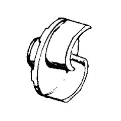 AMT Pump Repair Part Impeller GFXCI 8.1HP (3945-012-03)