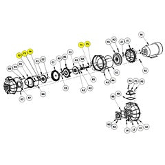 AMT Pumps Repair Part Stub Shaft Subgroup/Kit 4804-95, 4805-95, 4802-95, 4803-95 (4800-140-90)