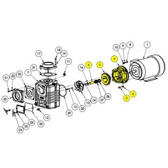 AMT Pump Repair Part Adapter XCI 315/426 (3150-035-95)