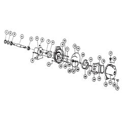 AMT Pumps Self-Priming Solids Handling Pedestal Pump (3826-99)