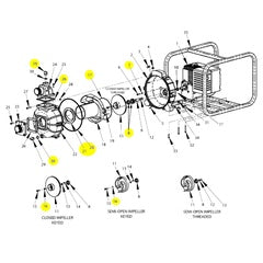 AMT Pump Repair Kit 2S/3SX THD VITON SEAL/ORING/GASKET/FLAP VALVE KIT (2SXV-300-90)