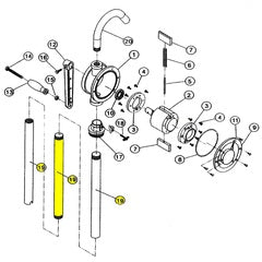 AMT Pump Repair Part Suction Tube Assembly (5272-170-90)