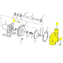 AMT Pump Repair Part Casing XSS 1.25 X 1 Hi-Head (4890-001-98)