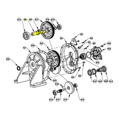 AMT Pump Repair Part OUTPUT SHAFT (3354-140-00)