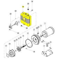 Barnes Pump Body, 1.5" SPC, CI (018097)