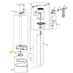 AMT Pump Repair Part Volute Base 2IN (4021-150-98)