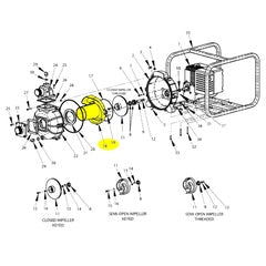 AMT Pump Repair Part Volute XCI Hi Press Kit (2P5X-150-95)